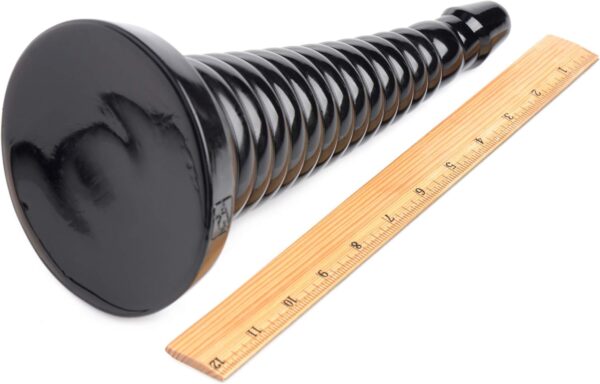 Giant Ribbed Anal Ribbed Cone