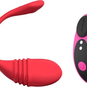 Vibration 2 in 1 Sex Toys, Remote Control G Spot Dildo