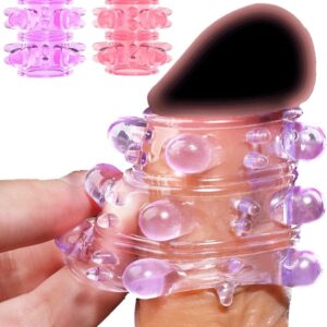 Silicone Penis Sleeve Girth Enhancer Sleeve