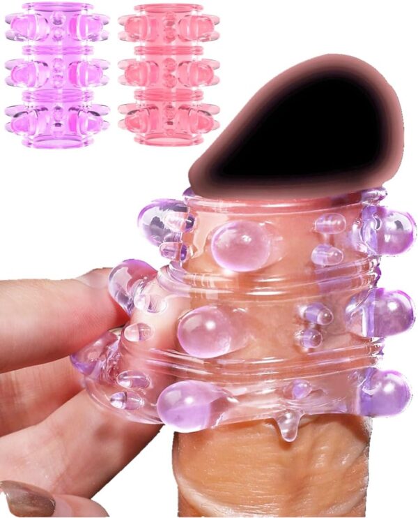 Silicone Penis Sleeve Girth Enhancer Sleeve