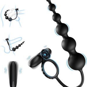 Anal Beads Butt Plug Bullet Vibrator Penis Cock Ring