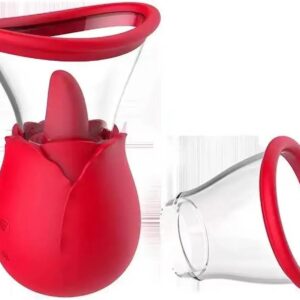 Tongue Sucking Vibrator,Nipples & Clitoris Use Stimulator