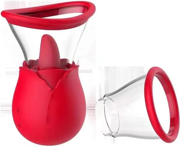 Tongue Sucking Vibrator,Nipples & Clitoris Use Stimulator