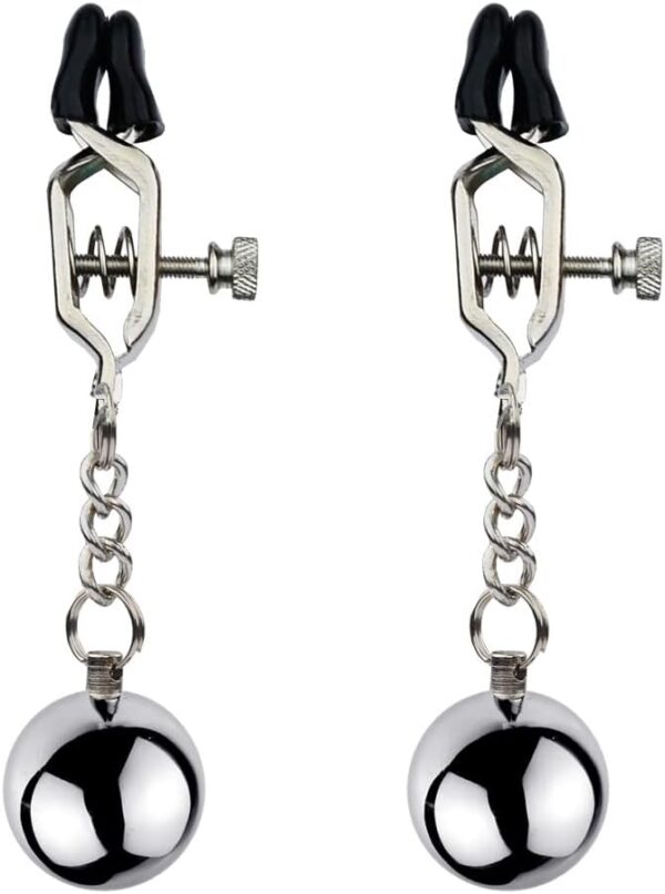 Metal Nipple Clamps Exotics Nipple Grips Non-Piercing Nipple Rings